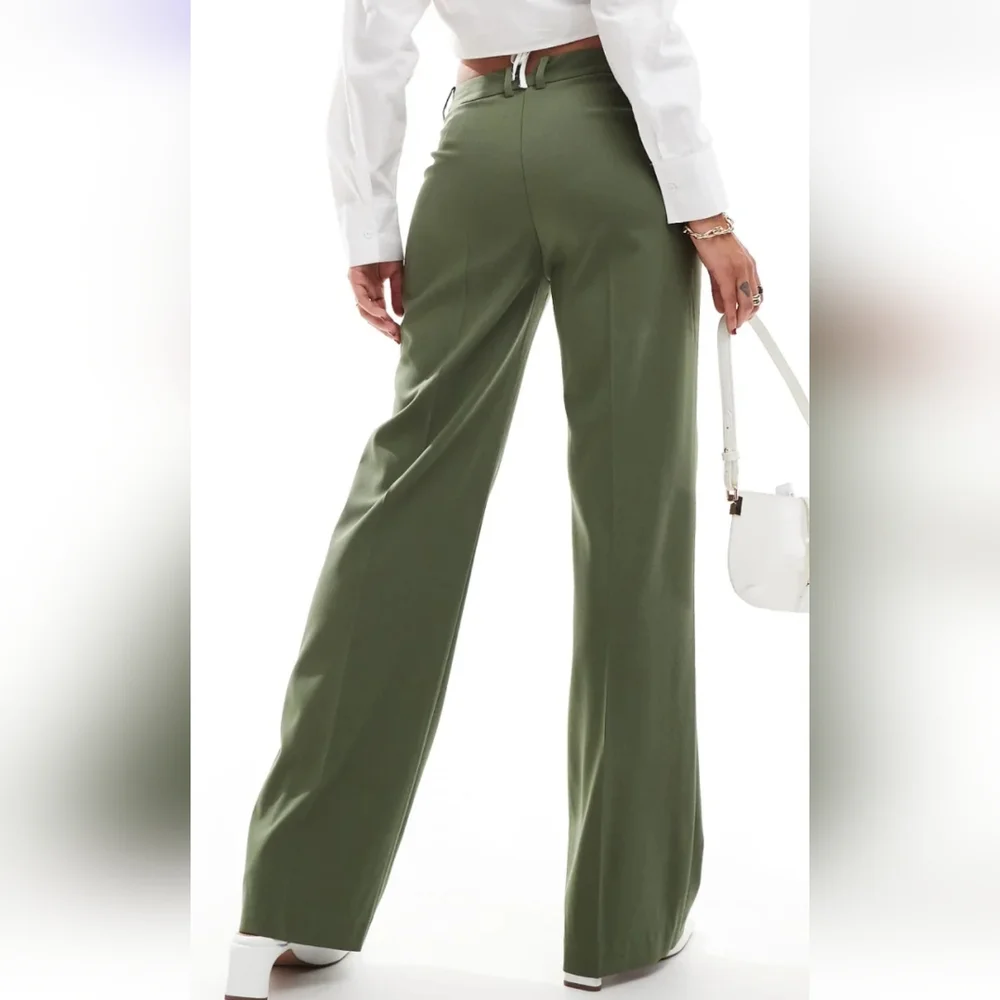 ASOS Tailored Slim Straight Pants - Picture 3 of 9